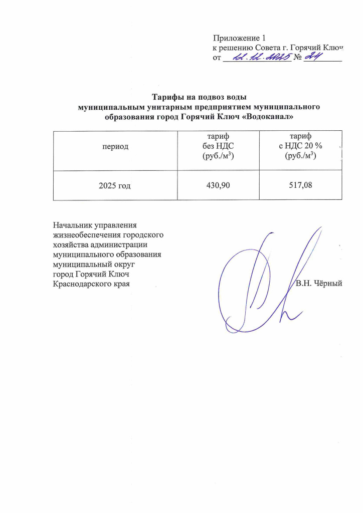 Решение 12.12.2025 24 тариф подвоз воды 2025-изображения-1.jpg